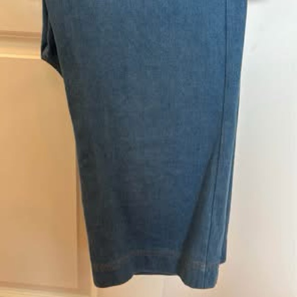 Stylish Blue Wide-Leg Pants - Picture 8 of 8